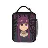 Frieren Himmel  Insulated Lunch Bag High Capacity Sousou No Frieren Reusable Thermal Bag Tote Lunch Box Work  Outdoor Food Bag