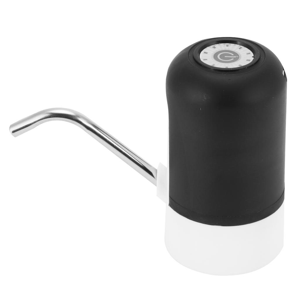Water Bottle Pump USB Charging Electric Drinking Water Dispenser Kit for Home OfficeBlack