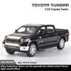 1/32 Toyota Tundra Offroad Pickup Truck Legierung Diecast Automodell Sound & Licht Sammlerstücke Kinderspielzeug Geburtstagsgeschenk Jungen