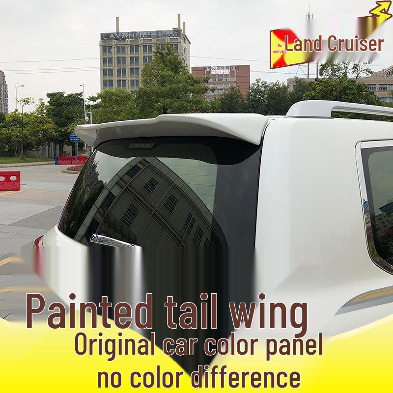 Compatible Rear Middle Roof Spoiler for 2008-2024 Toyota Land Cruiser LC200/FJ