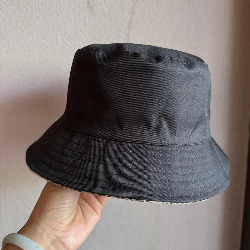 Doppelseitiger Fischerhut aus Polyester mit Sonnenschutz für den Sommer