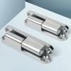 Detachable Hinge Industrial Electrical Box Detachable Cabinet Door Hinge  Zinc Alloy Silver Cupboard 180 Degrees Hinge Furniture