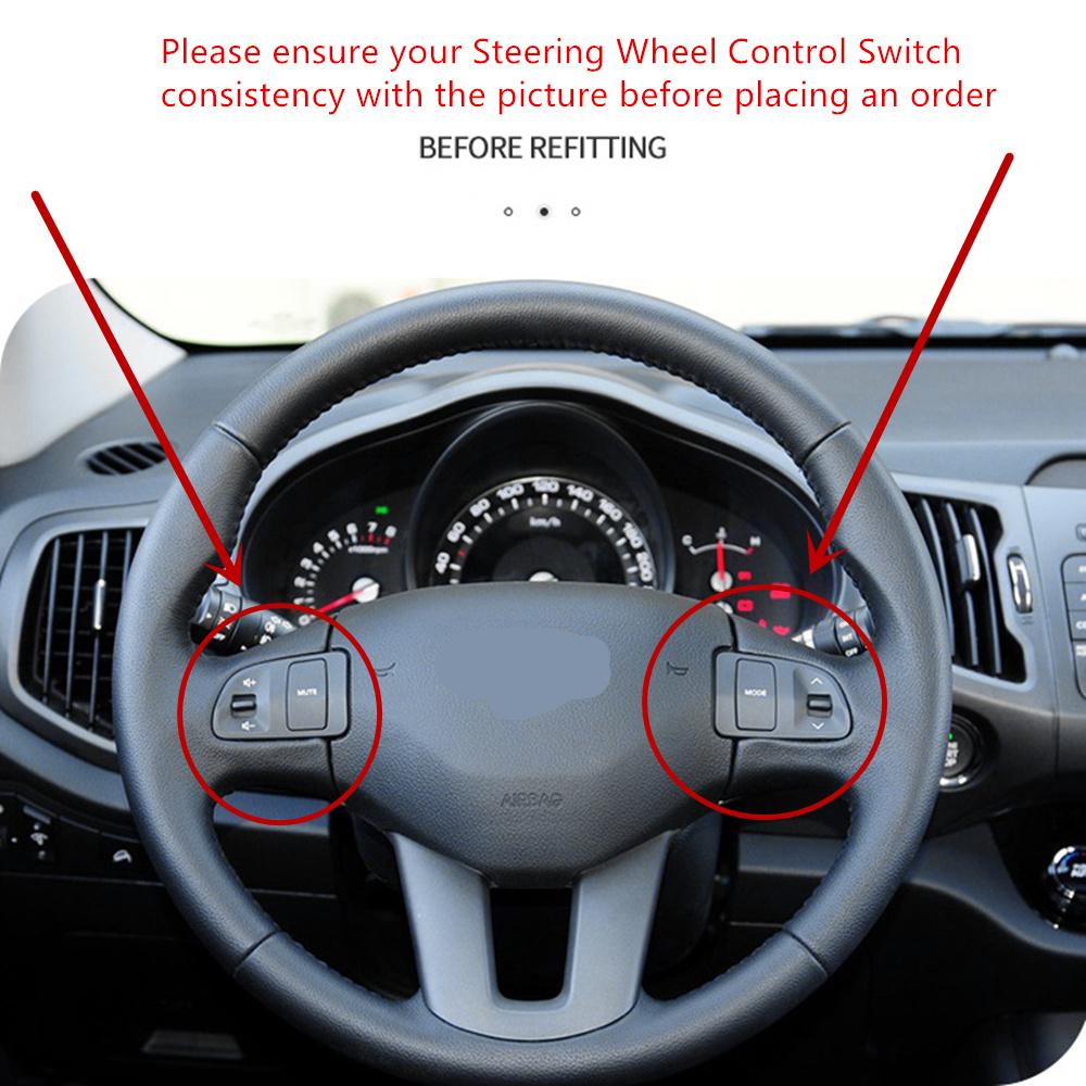 Steering Wheel Cruise Control Switch Kit For Kia Ceed 2011, Sportage R 2011-2016