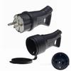 High Poer Socket  Rubber Waterproof Electrical Grounded EU Connector 16A 250V Industrial Socket Male And Female Socket Anti Drop