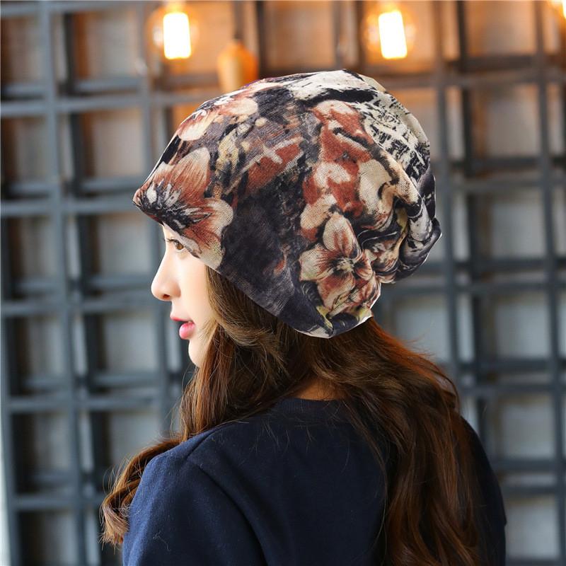 Cappello traspirante in poliestere per chemioterapia da donna, per uso estivo all'aperto