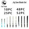 Jigsaw and Chainsaw Blade Set for Woodworking & Aluminum - Fine & Coarse Teeth for Precise Cuts