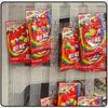 5/3/1x Kunststoff-Snack-Aufhängestreifen Universell Supermarktregal Lebensmittel-Display-Haken Faltbar Transparent Shop-Clip-Streifen