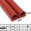 Silicone Sealing Strip: Acid & Alkali Resistant, High Temp Resistant, P & E-shaped for Oven, Steamer, Baking, Cold Storage.