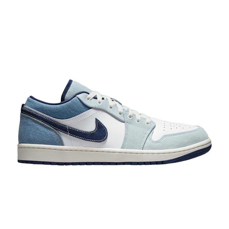 

Air Jordan 1 Low Denim Мужские кроссовки Сине-Белый Парус IH0648-141 44.5