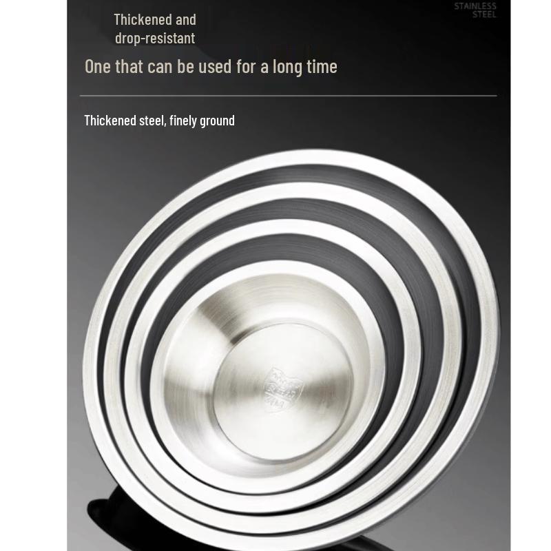 YANCHUJI 304 Stainless Steel Round Plate