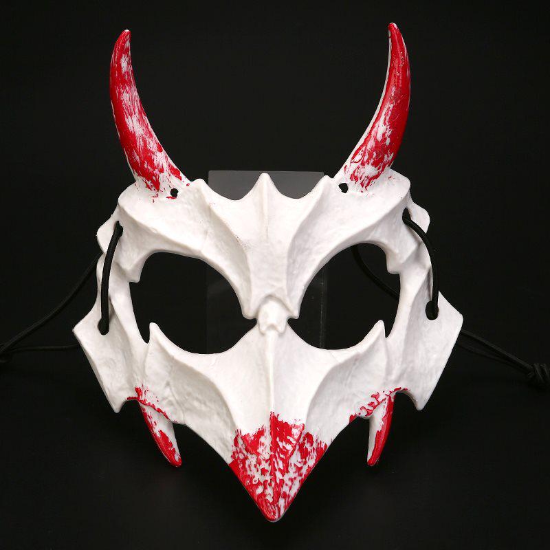 Halloween Fierce Tiger & Werewolf Half-Face Bleeding Mask