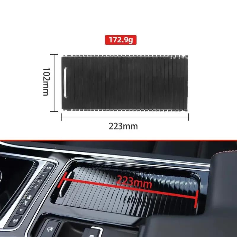 2017- For Jaguar XFL XF XFL XE XE Center Console Water Cup Holder Panel Roller Cover Drinks Cup Curtain T2H3071-1