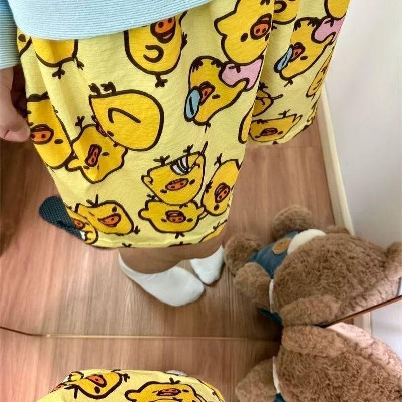 2026 Cloud Pajama Pants: Women's Loose Casual Shorts for Spring, Summer, Autumn - Versatile for Home or Walking.