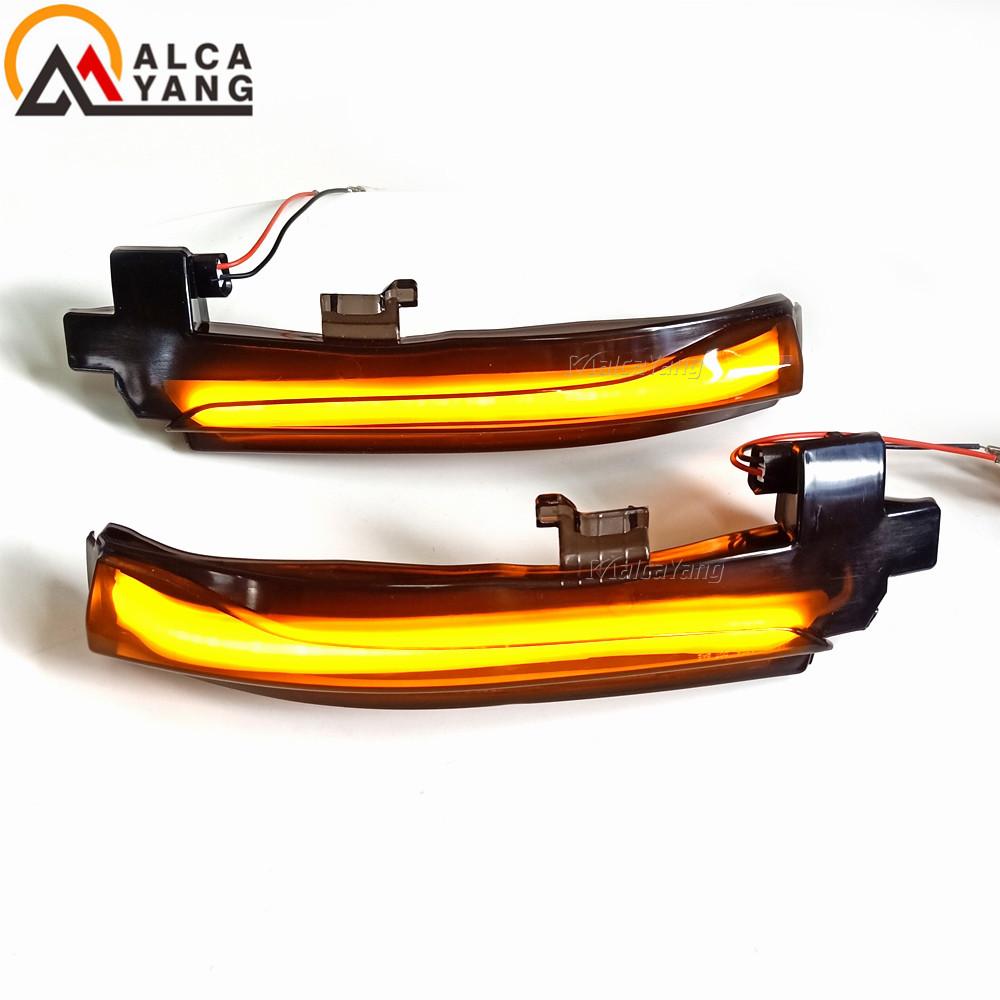 

For Volvo V40 CC II V60 S60 2011-2018 S80 V70 III LED Dynamic Turn Signal Light Side Mirror Sequential Blinker Indicator Lamp