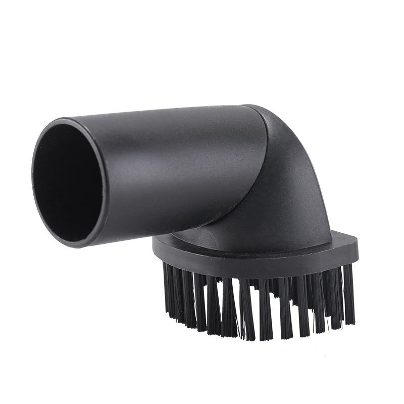 Universal Vacuum Cleaner Brush Head - Round Bristle Nozzle, 32-50mm Diameter