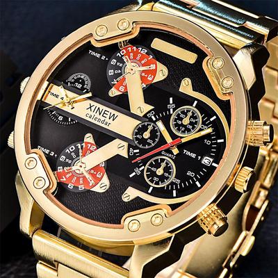 Men's Fashion Luxury Watch Stainless Steel Sports Quartz Men's Watch