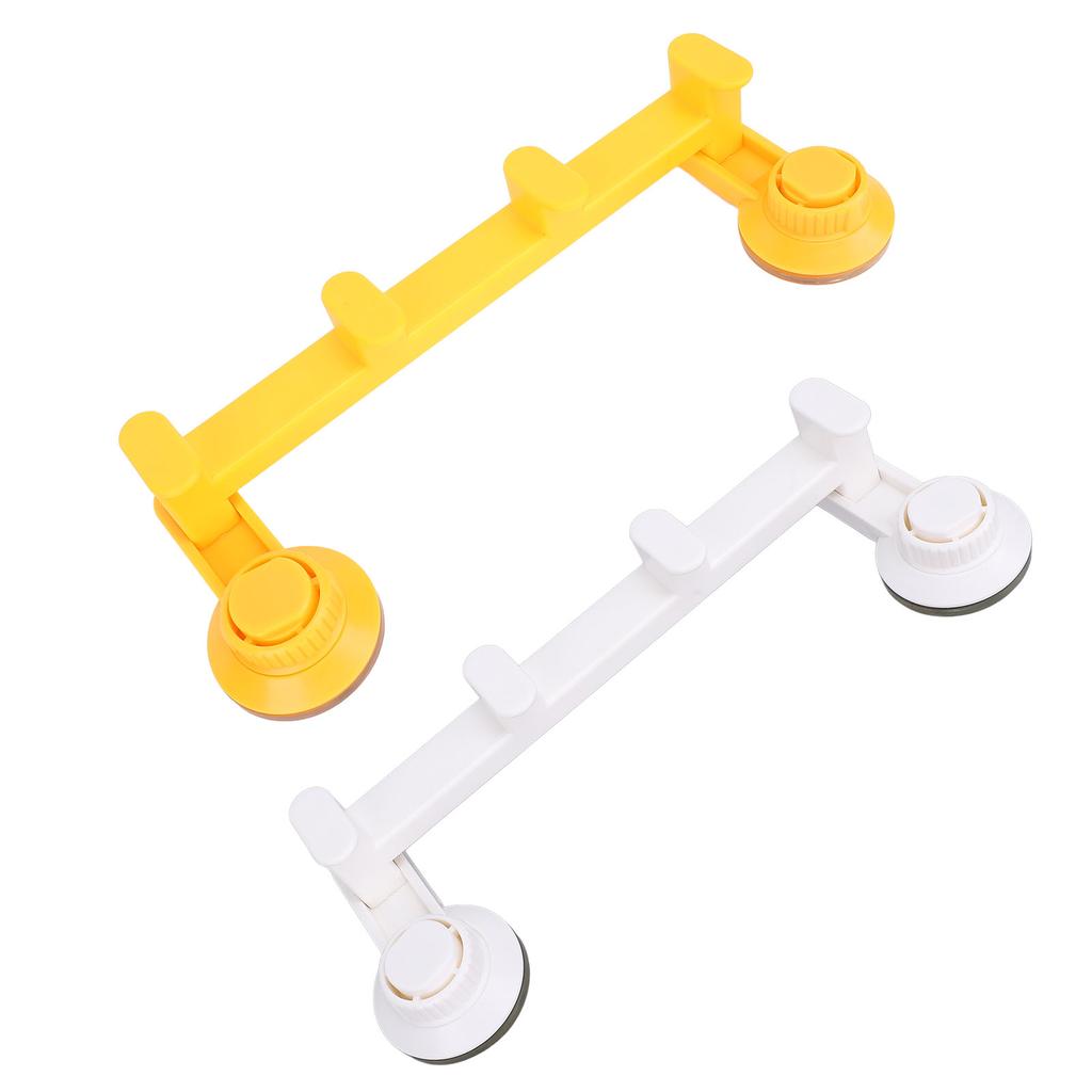 Vacuum Suction Cups and Row Hooks 5kg Wall Mounted Suction Hanger No Drilling Wall Hooks for Bathroo