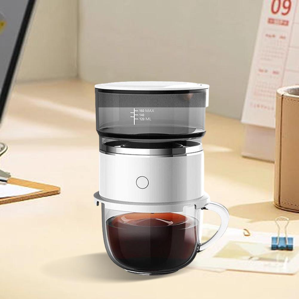

Hand-Pressed Coffee Maker Stainless Steel Filter Automatic Hand Drip Coffee Maker Perfect for Travel Camping Home and Office China Mainland