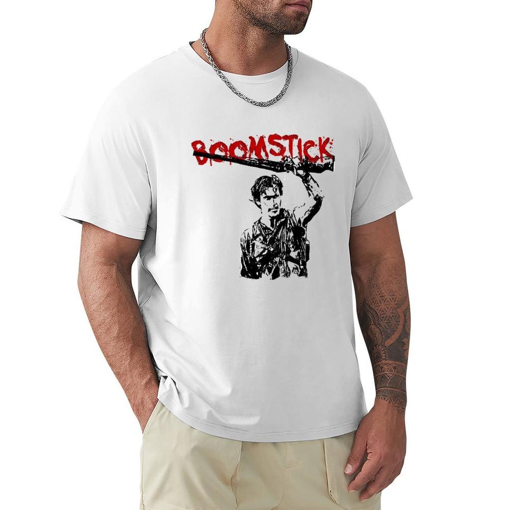 Black Ash Vs Evil Dead Tshirt Large Size Loose Casual Tee