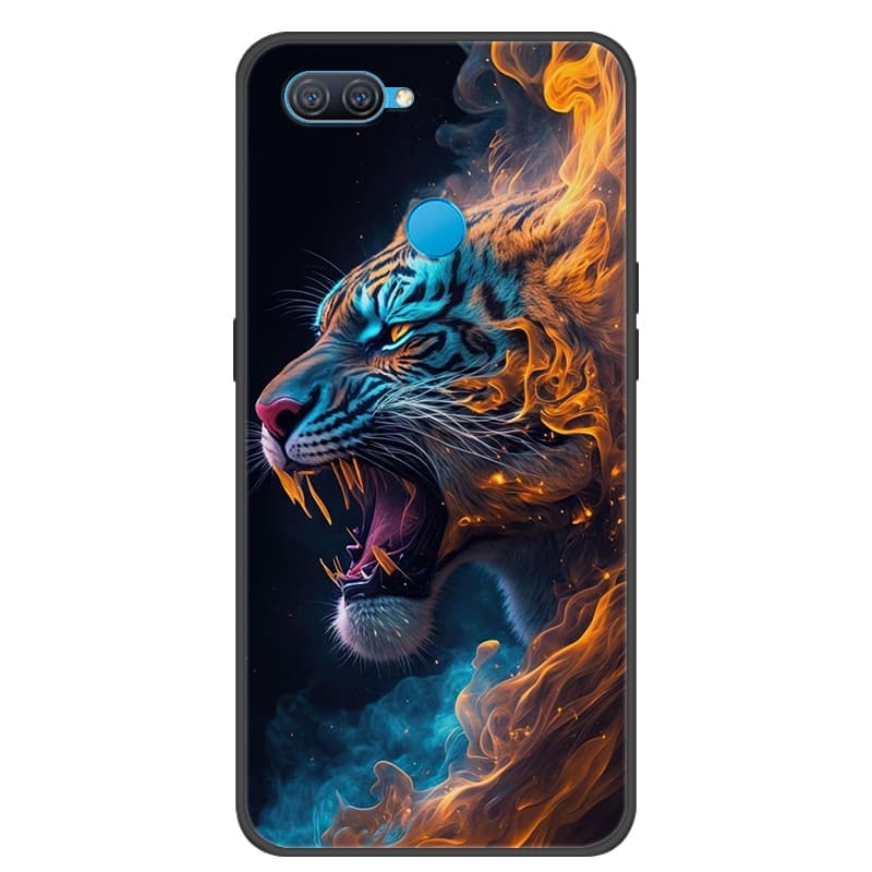 For OPPO A12 Case Cool Painted Cover Soft Silicone Phone Case For OPPO A7 AX7 Back Covers Bumper Coque A12 CPH2083 CPH2077 Coque