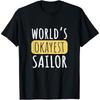 Funny Nautical Seafaring World's Okayest Sailor T-Shirt