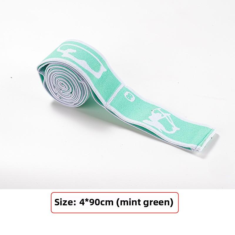 

Ленты для танцевальной растяжки для латиноамериканских танцев, балета, йоги, пилатеса и гимнастики Ленты сопротивления для гибкости, растяжки и упражнений 90cm мятный зеленый