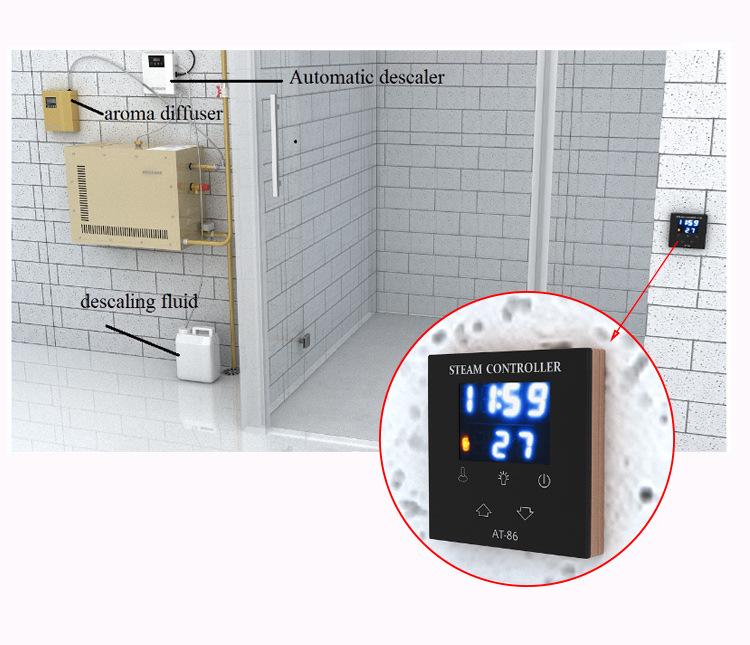 Stainless Steel Sauna Steam Generator with Automatic Drainage
