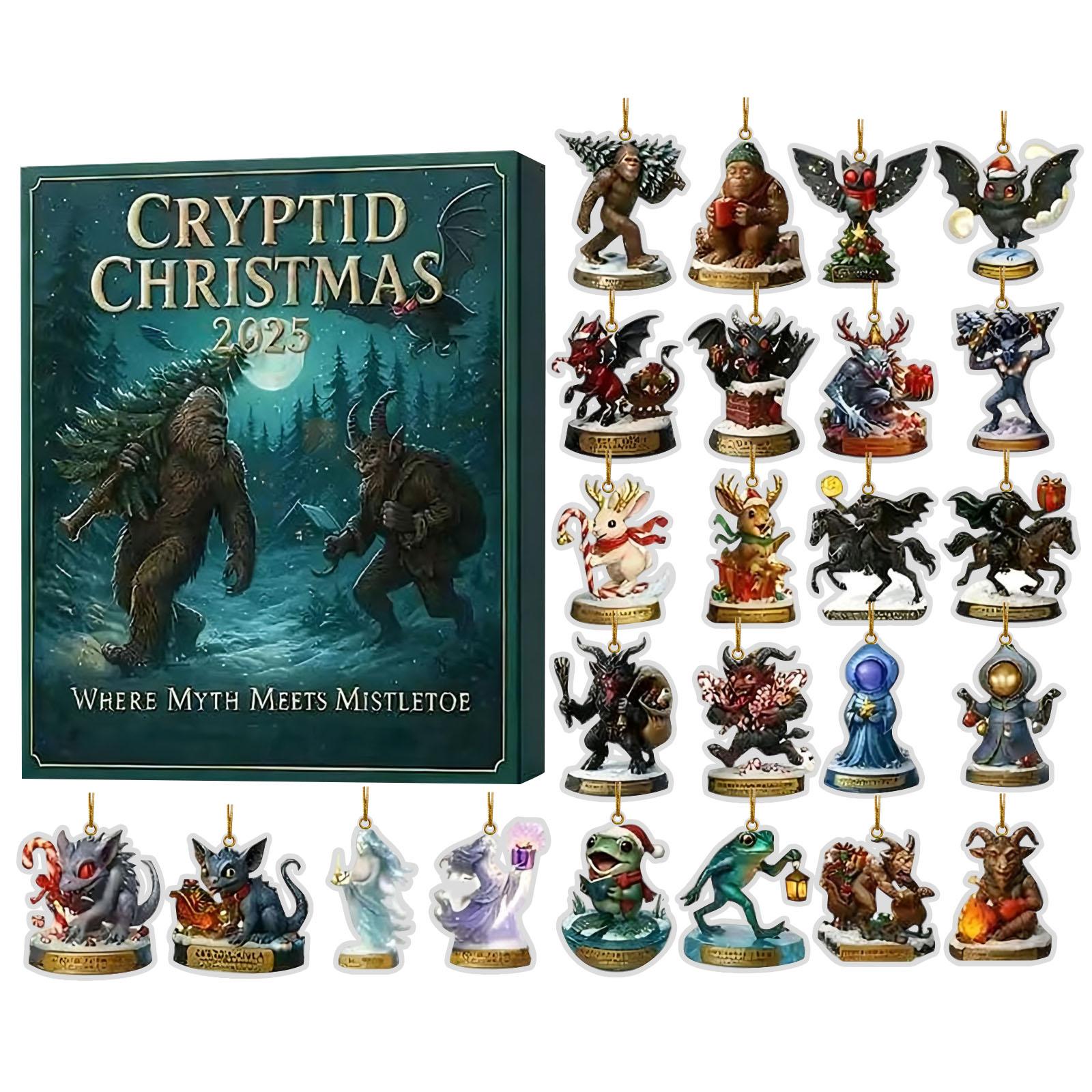 

Адвент-календарь содержит 24 подарка, милые фигурки кукольный адвент-календарь, календарь обратного отсчета с игрушками-сюрпризами, коллекционные фигурки в подарок для детей One Size