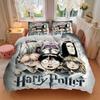 3pcs Harry Potter Bedding Set Includes Quilt Cover and Pillowcases, Suitable for All Seasons H050