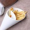 Fries Shelf Holder Assorted Sauce Chips Dip Snack Cone Stand Plastic Dip Cup Two Cup-Mouth Tableware Tray Container Kitchen Tool