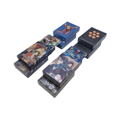 Anime Flash Card Set – Demon Slayer, Naruto, One Piece, Dragon Ball