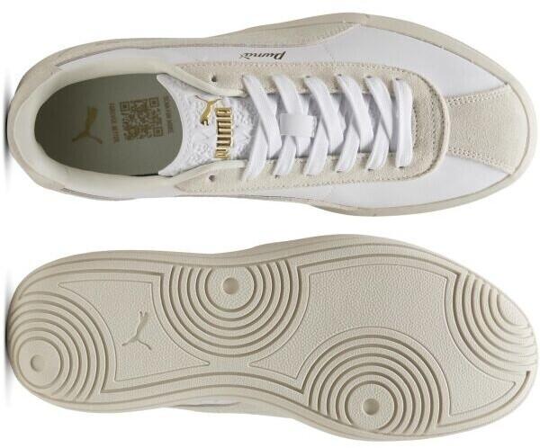Puma Club Klassika Women Sneakers White/warm White/gold