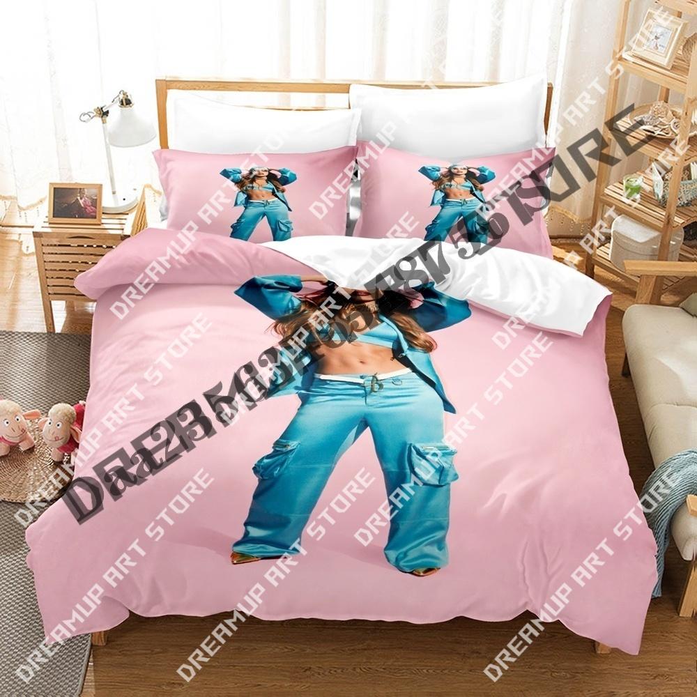 3D Print Emilia Mernes Singer Bedding Set Twin Queen King Full Size Duvet Cover Pillowcase Bed boys girls Adult Home Textiles