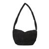 Trendy Black And White Oxford Cloth Tote Bag For Women Stylish Casual Crossbody Bag