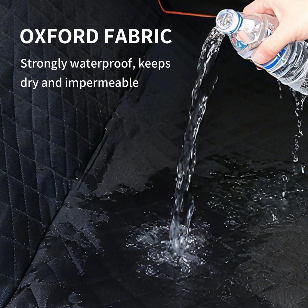 Extended Dog Car Seat Cover Car Bed Pet Backseat Cover Waterproof And Anti-Slip Pet Mat for Car SUV Truck Dog Products