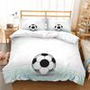 Completo Lenzuola Moda Pittura Calcio Set Letto Casa Nuovi Freschi Copripiumini Biancheria da Letto Casa Copripiumino Alta Qualità