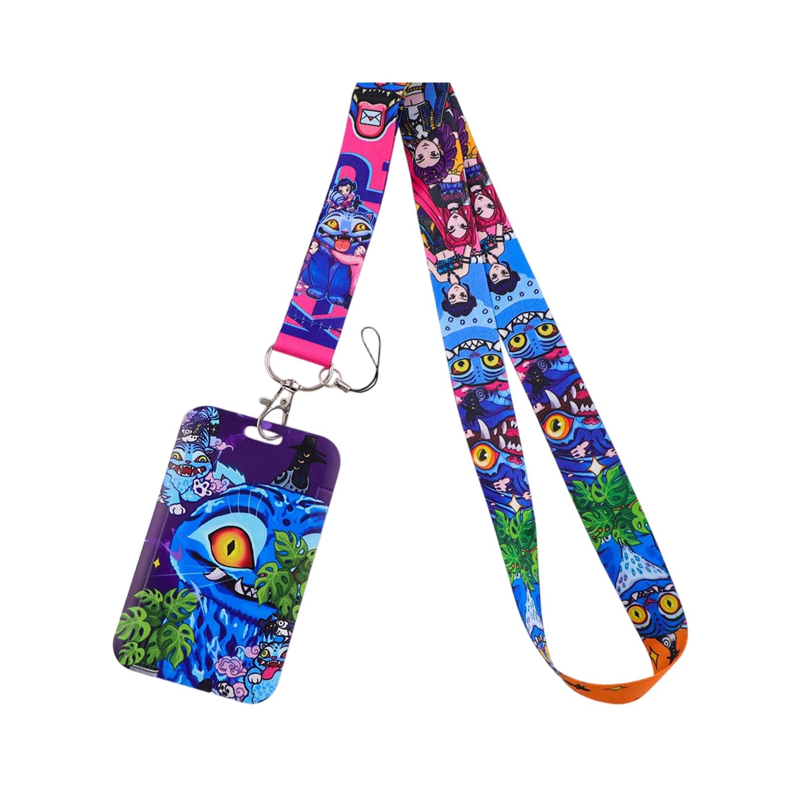 

Ремешок для мобильного телефона для женской группы, держатель для карт, проездной, студенческий билет, рабочий пропуск, жесткий защитный держатель для карт. One Size