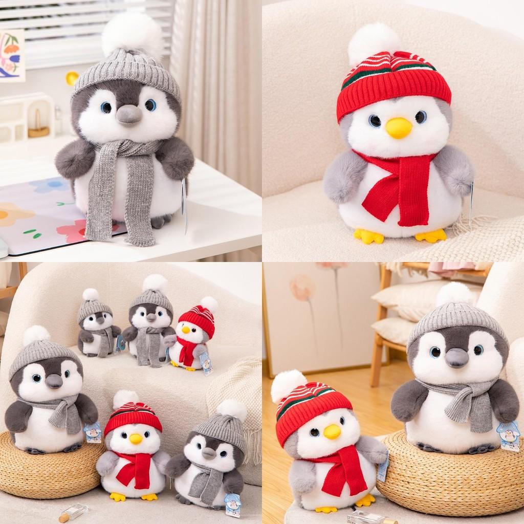 Plush Toy Penguin  Cartoon  Animal Stuffed Doll Gift Collectibles Room Cushion