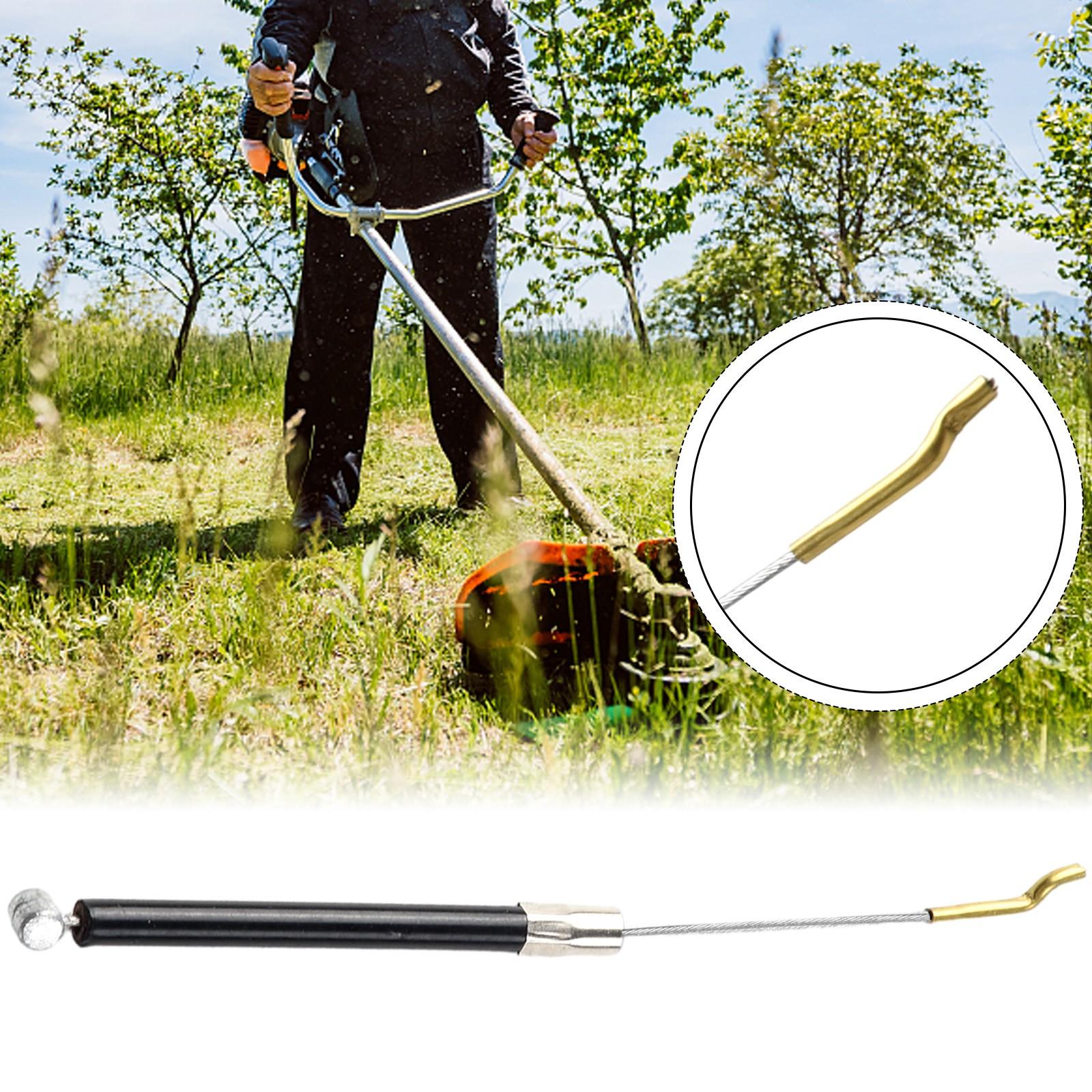 

Easily Replaceable Throttle Cable Fitment in Chain Saw Models 010 011AVTs