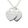 [Pre-owned] TIFFANY 925 Return To Tiffany Double Heart Tag Pendant/j62-10