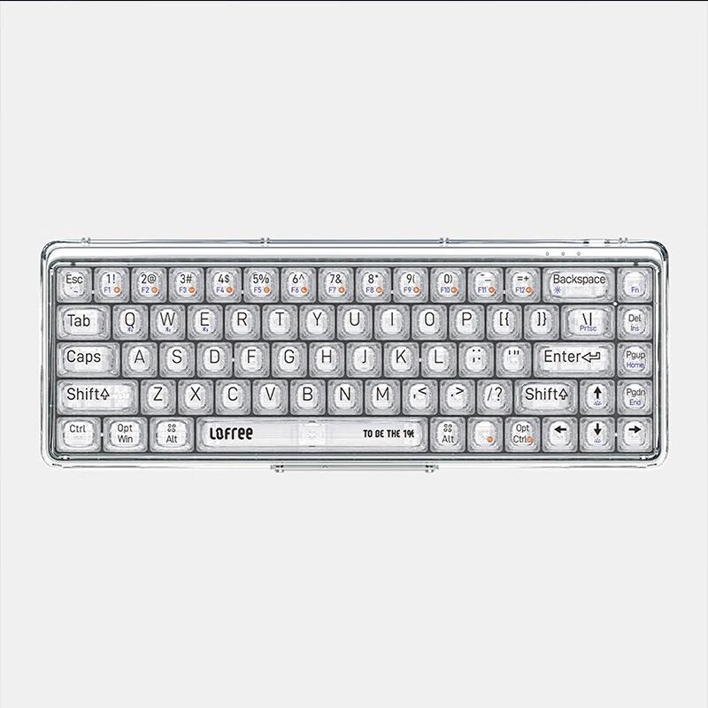 

Lofree 1% Transparent Dual-Mode Wireless Mechanical Keyboard with Jellyfish Switches