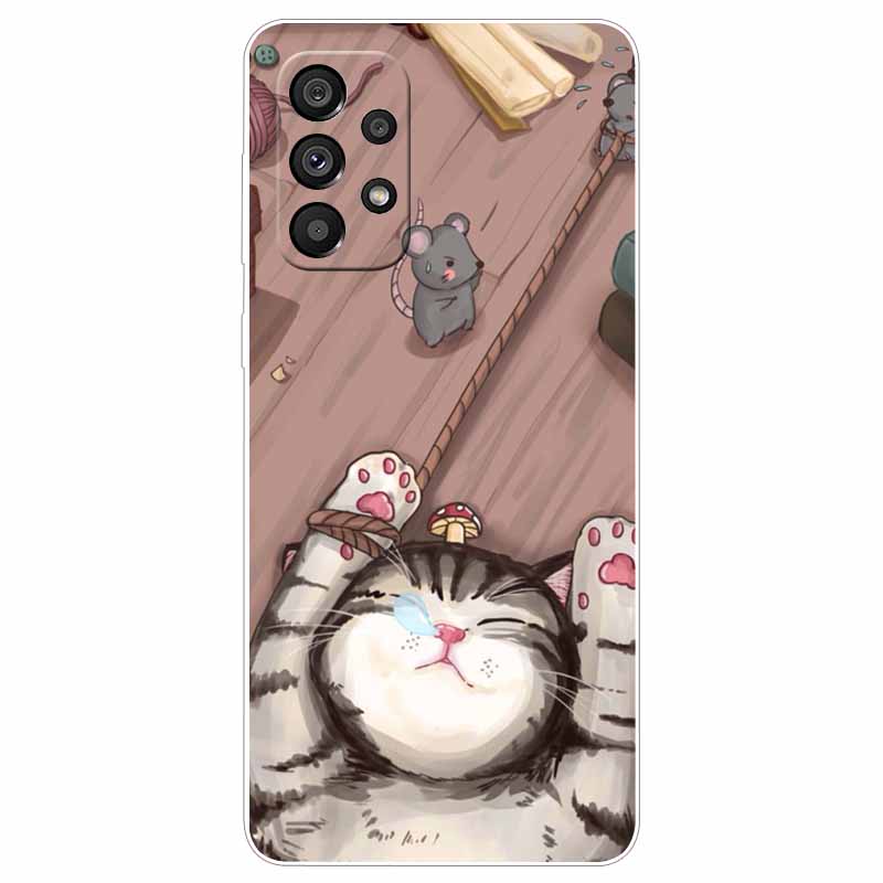For Samsung A33 5G Case 2022 TPU Soft Printing Clear Slim Silicone Coque Cover for Samsung GalaxyA33 5G Cases Para Shell A 33 5G