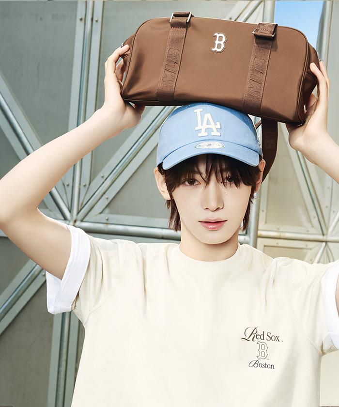 Mlb Basic Sportive Tote Bag Bos (Neon Brown)