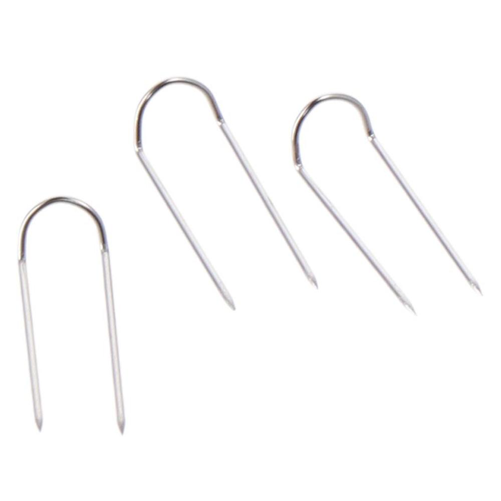 100Pcs Silver Floral Pins Stainless Steel Upholstery Pins Boxes of Pins Craft Pins  For Women