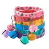 Cute Cat Head Cat Collars Pet Supplies Bell Pendant Collar Buckle Kitten Necklace