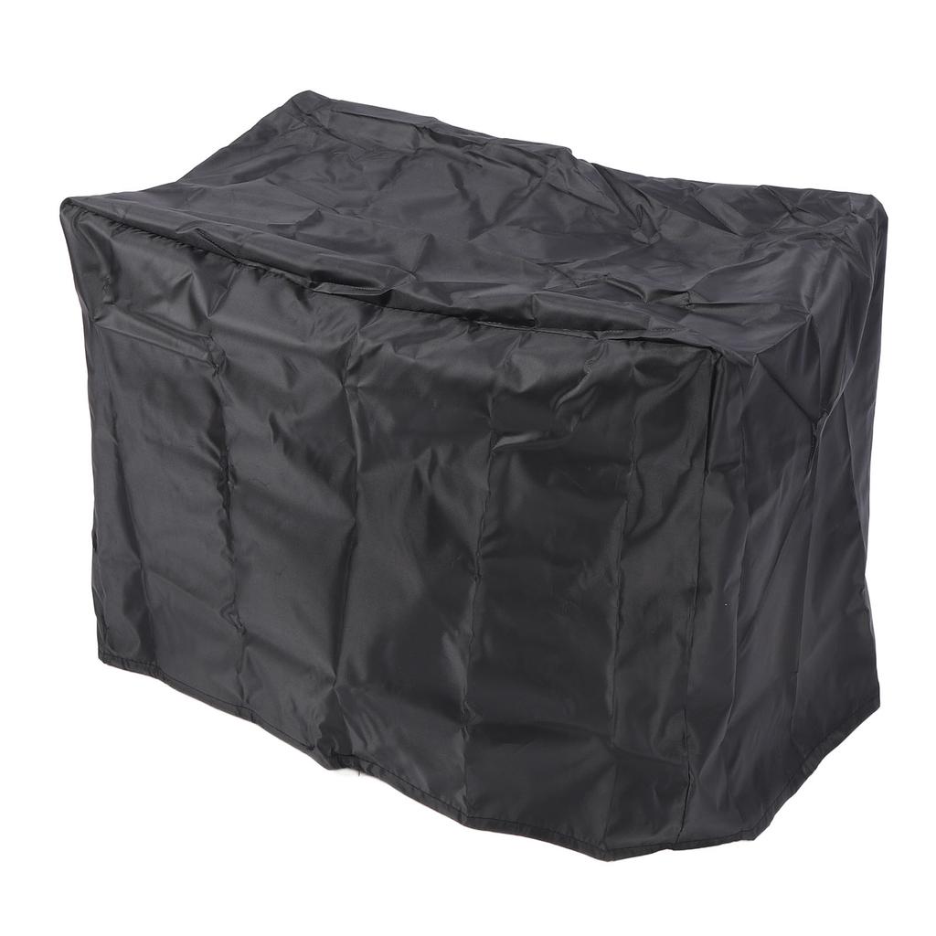 Outboard Motor Cover 420D Coated Silver Water Resistant Sun Protection Boat Engine Cover for Multiple Motor Brands L