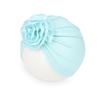 Newborn Hat Soft Stylish Polyester Cotton Big Flower Baby Cap for Little Girl