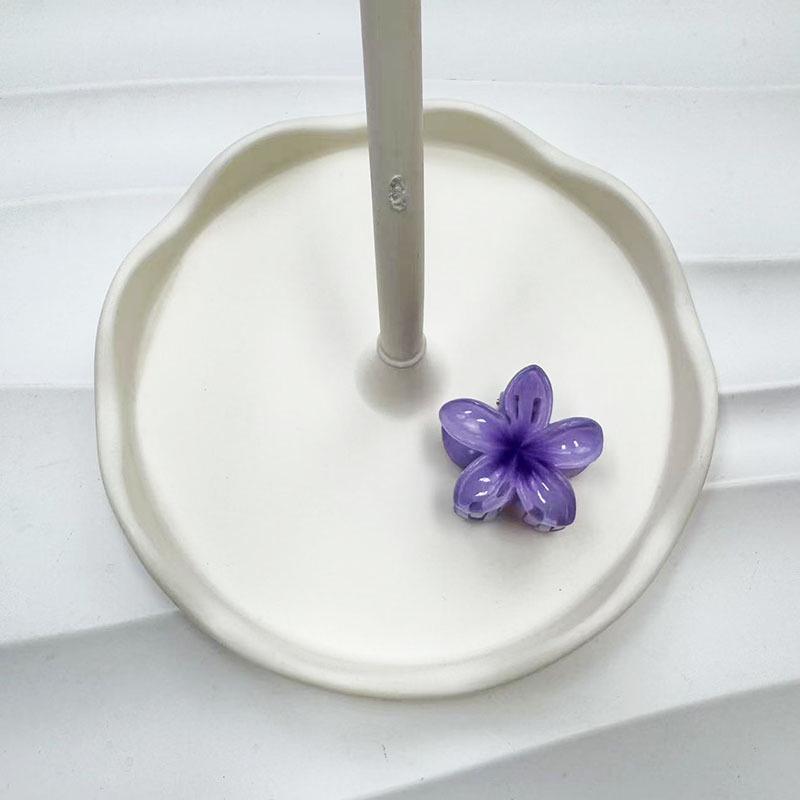 Europäische & Amerikanische Frangipani 4cm Strandurlaub Mode Haarspange