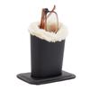 1Pc Winter Plush Eyeglass Holder Eyeglass Stand Display Stands Glass Shelf Sunglass Holder Polyester Cloth Eyeglass Stand