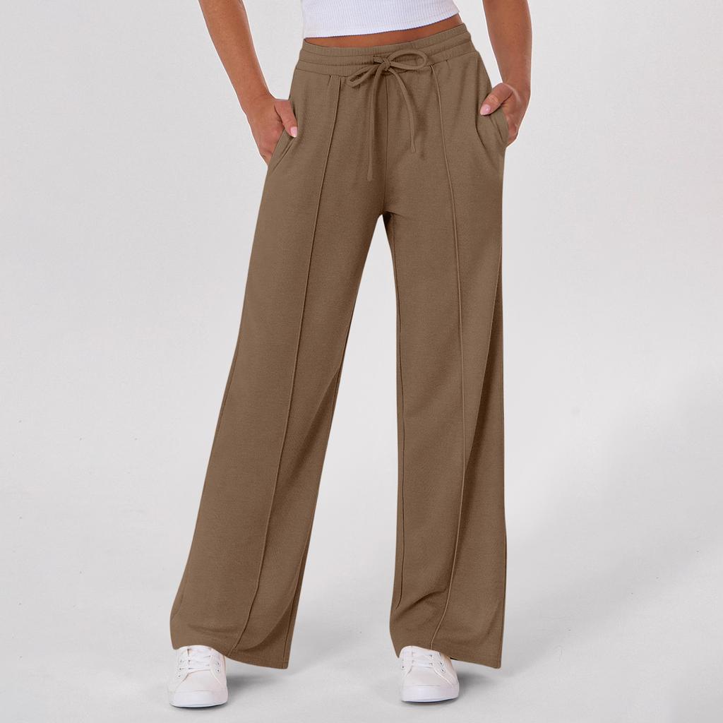 Women's High Waisted Wide Leg Sweatpants Casual Yoga Jogger Pants